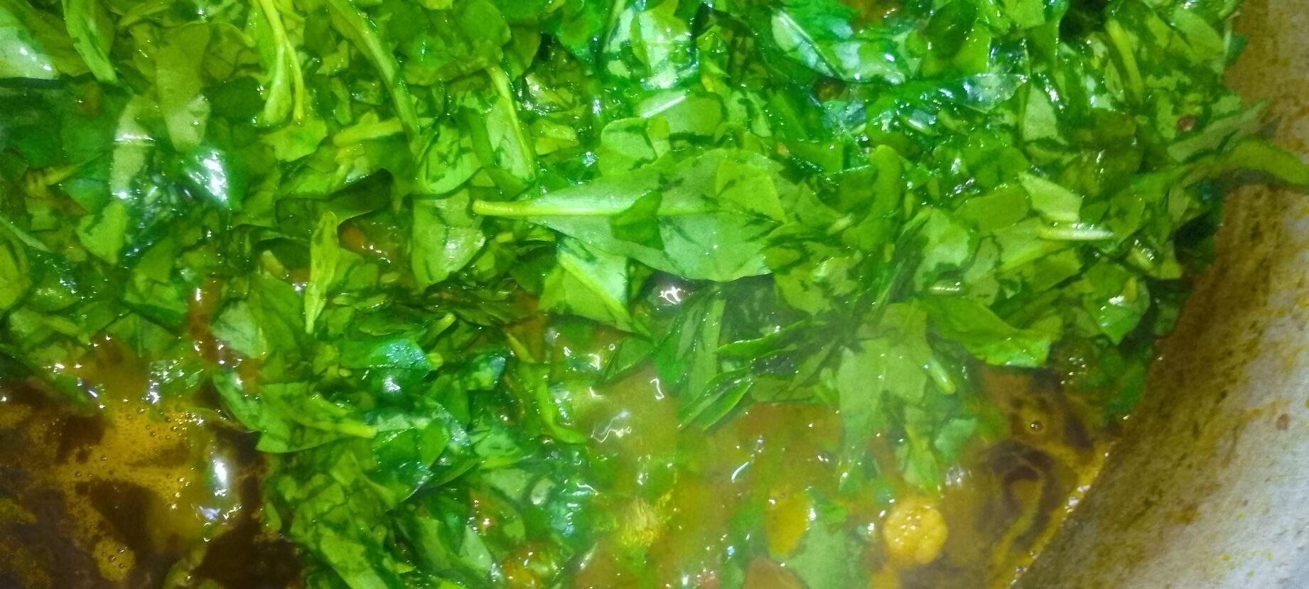 Adding-sliced-waterleaf